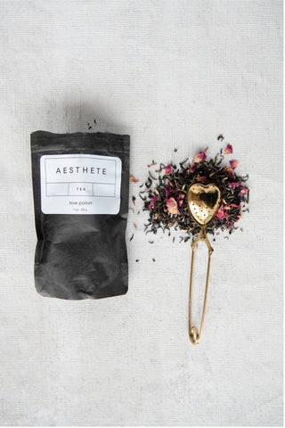 Heart Shaped Tea Strainer