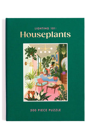 Houseplants 500 Piece Book Puzzle