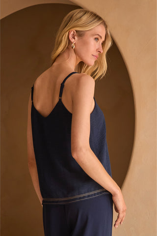 Crinkle Tank Top