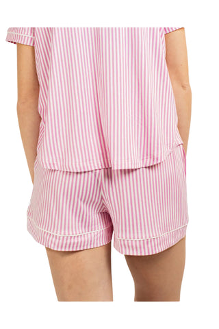 Pinstripe Pajama Shorts