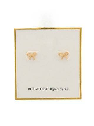 Bow Stud Earrings