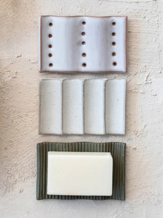 Stoneware Soap Dish