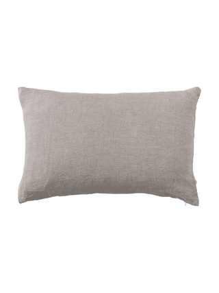 Stonewashed Linen Lumbar Pillow