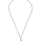 Susan Shaw | 24k Gold | Oyster & Pearl Necklace
