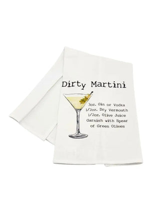Dirty Martini - Tea Towel