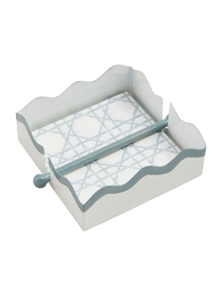 Scalloped Edge Napkin Caddy