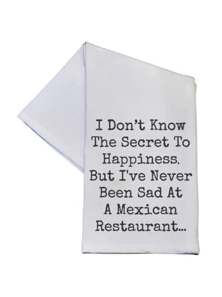 Never Sad - Tea Towel