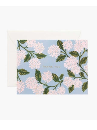 Hydrangea Thank You Card