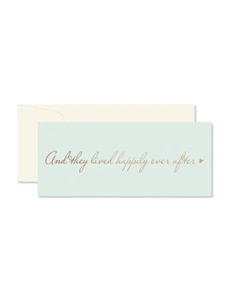 And They Lived Happily Ever After Card