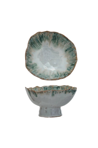 Stoneware Footed Bowl