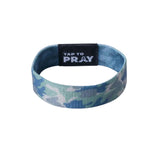 Tap To Pray™ Wristbands - Green & Charcoal Camo Bracelet