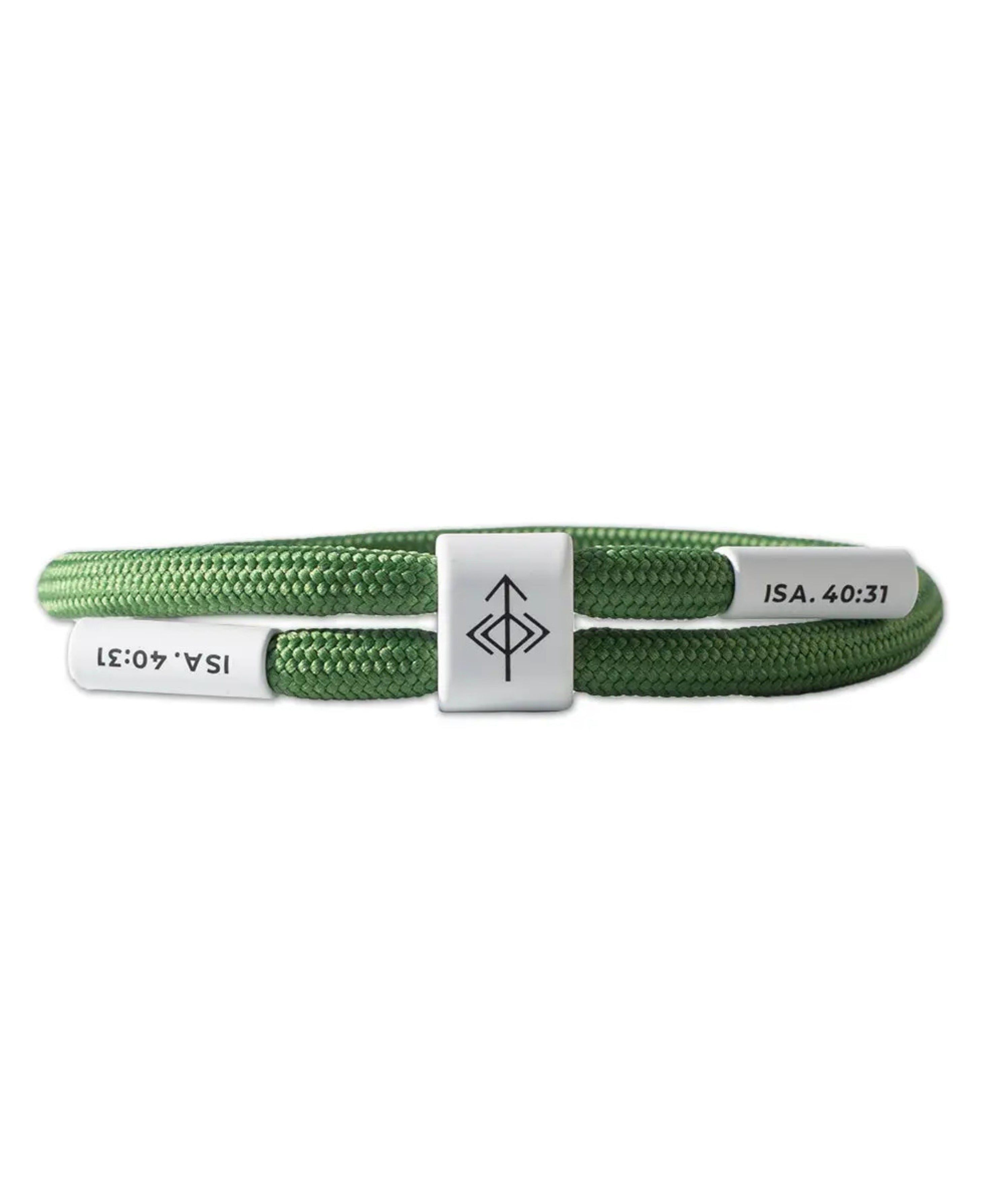 Rise Above Cord Bracelet – Motivational Faith Cord Bracelet Gift (detail view 2)