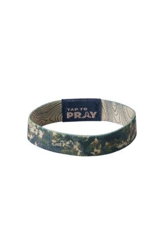 Tap To Pray™ Wristbands - Valor Camo & Isaiah 6:8 Bracelet