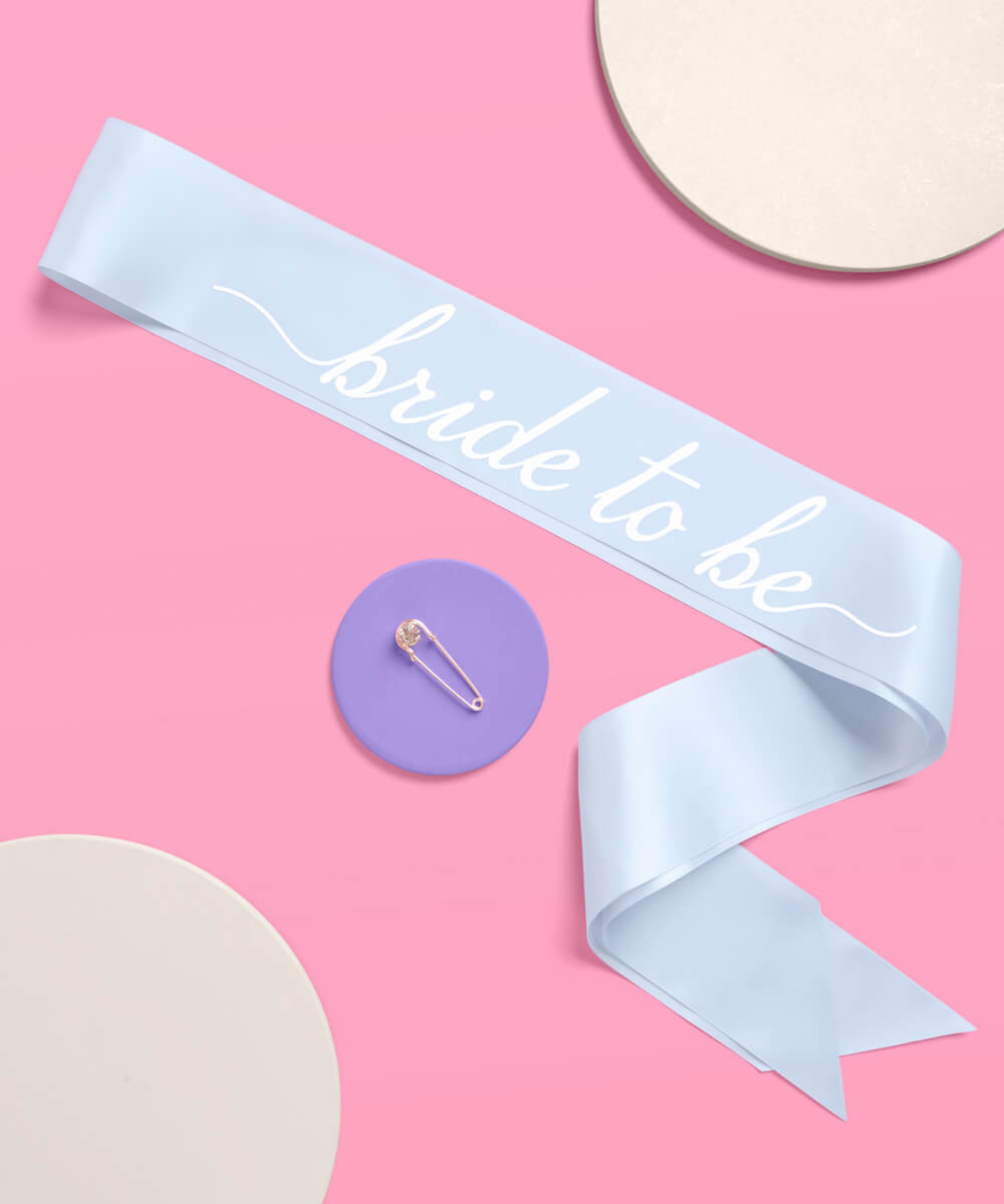 Something Blue "Bride To Be" Sash
