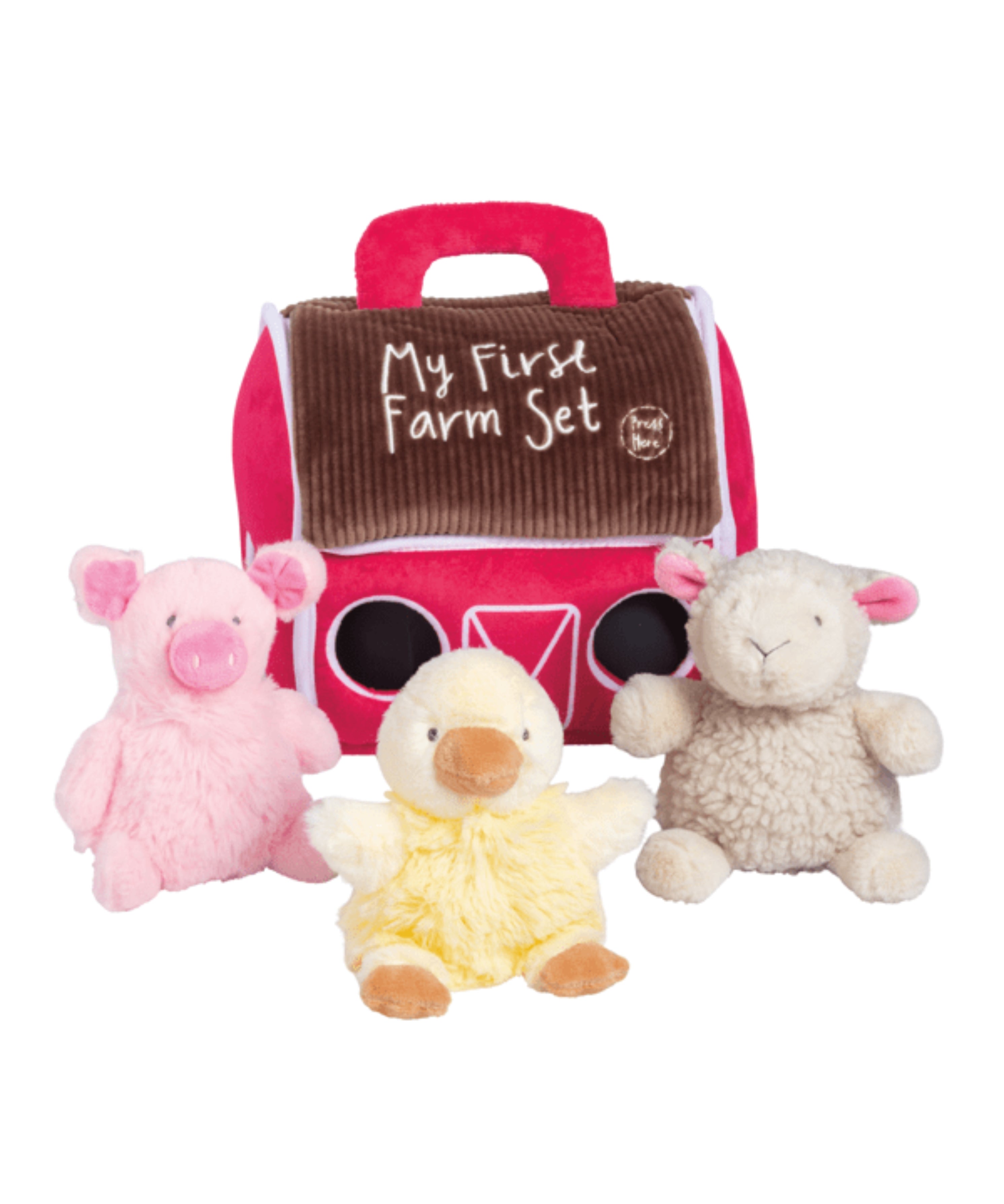 My First Farm Plush Set