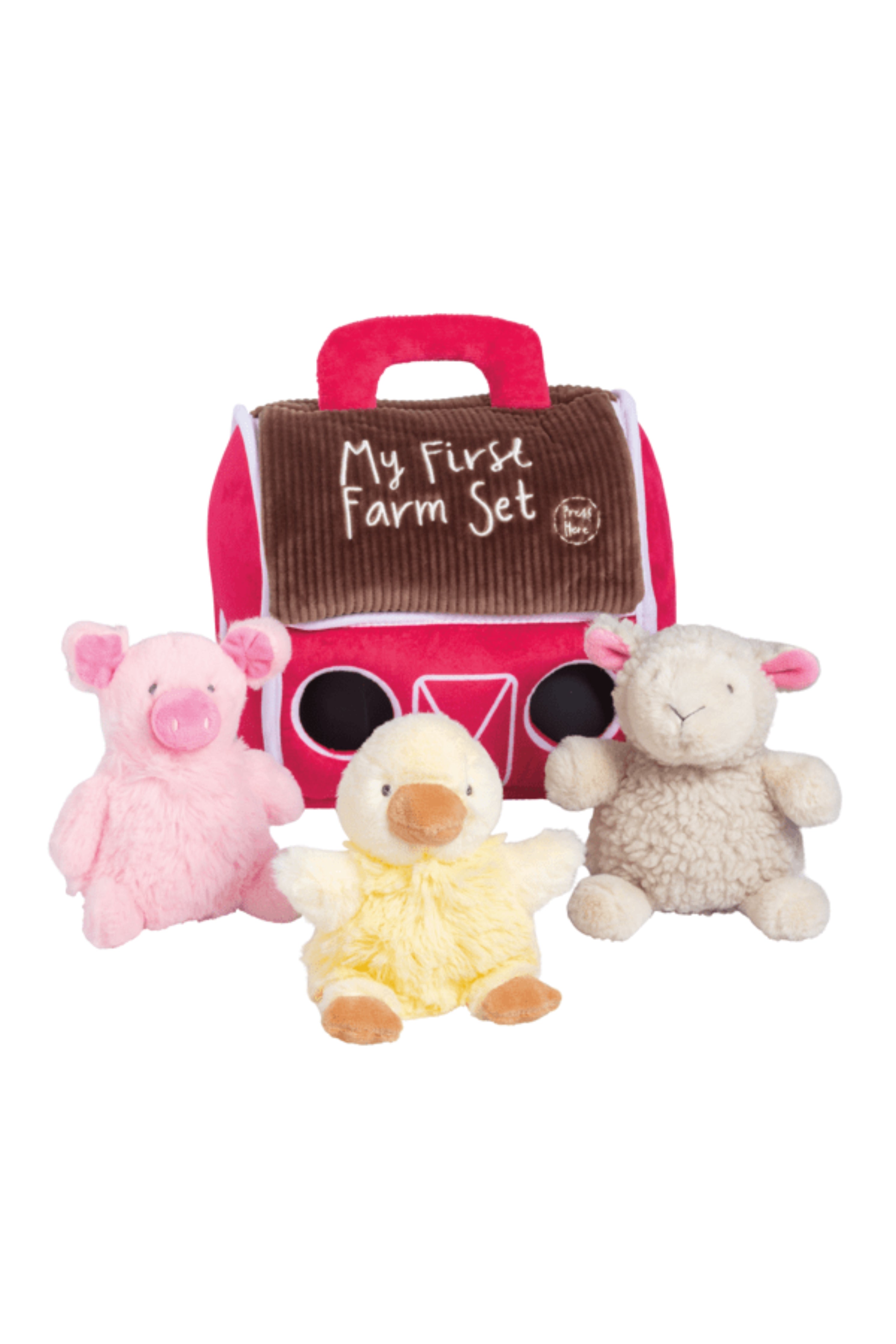 My First Farm Plush Set