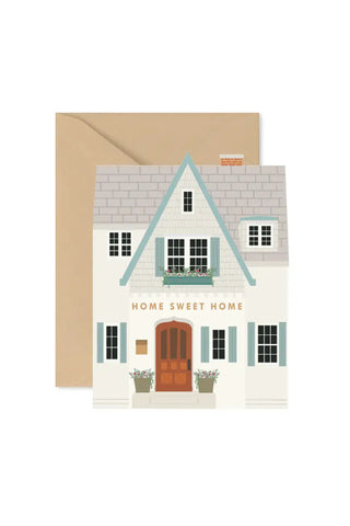 Home Sweet Home Shutter Folded Card