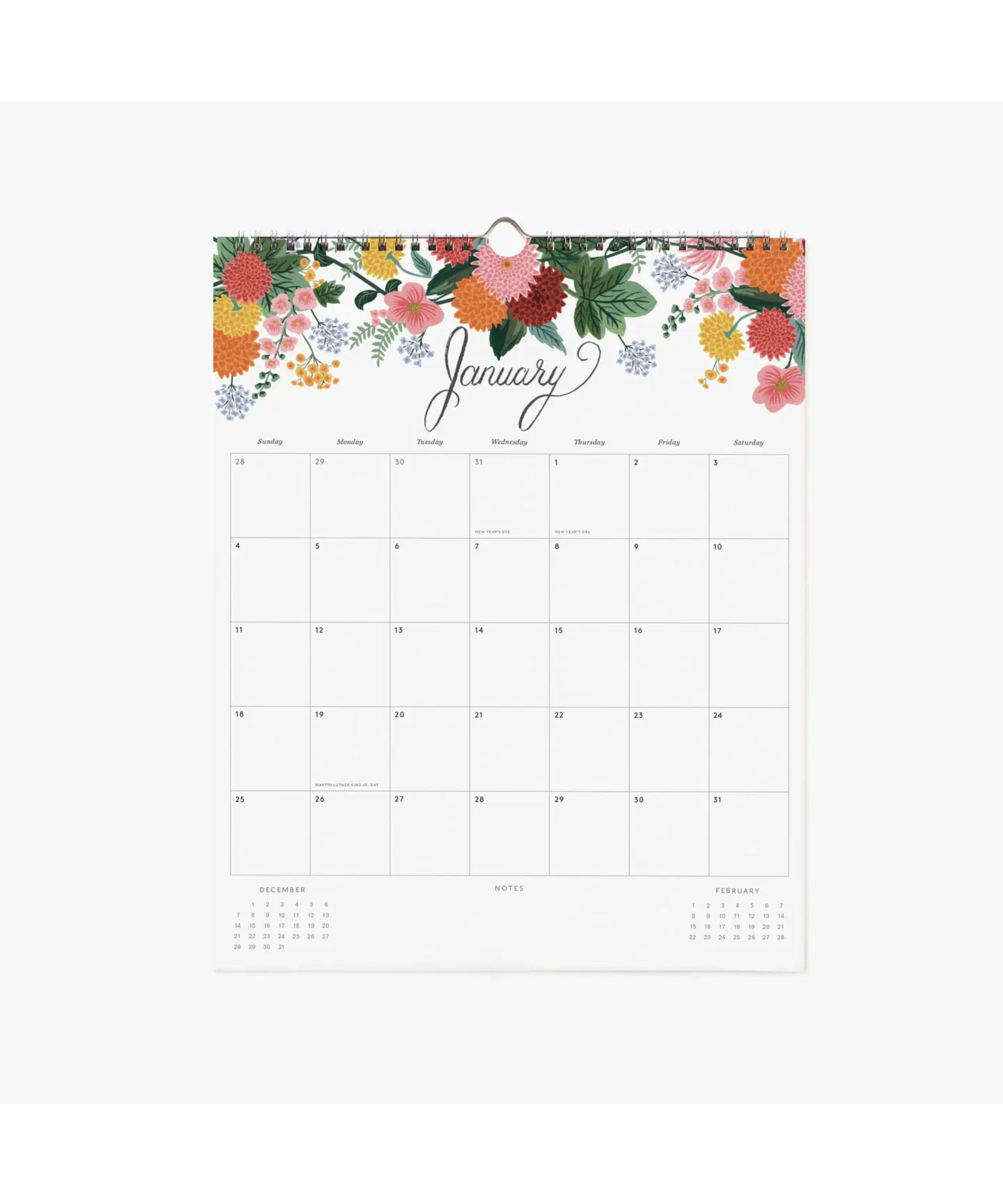 2026 Dahlia Appointment Calendar (detail view 2)