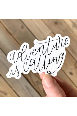 Adventure Is Calling Sticker