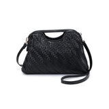 Basket Weave Crossbody Handbag