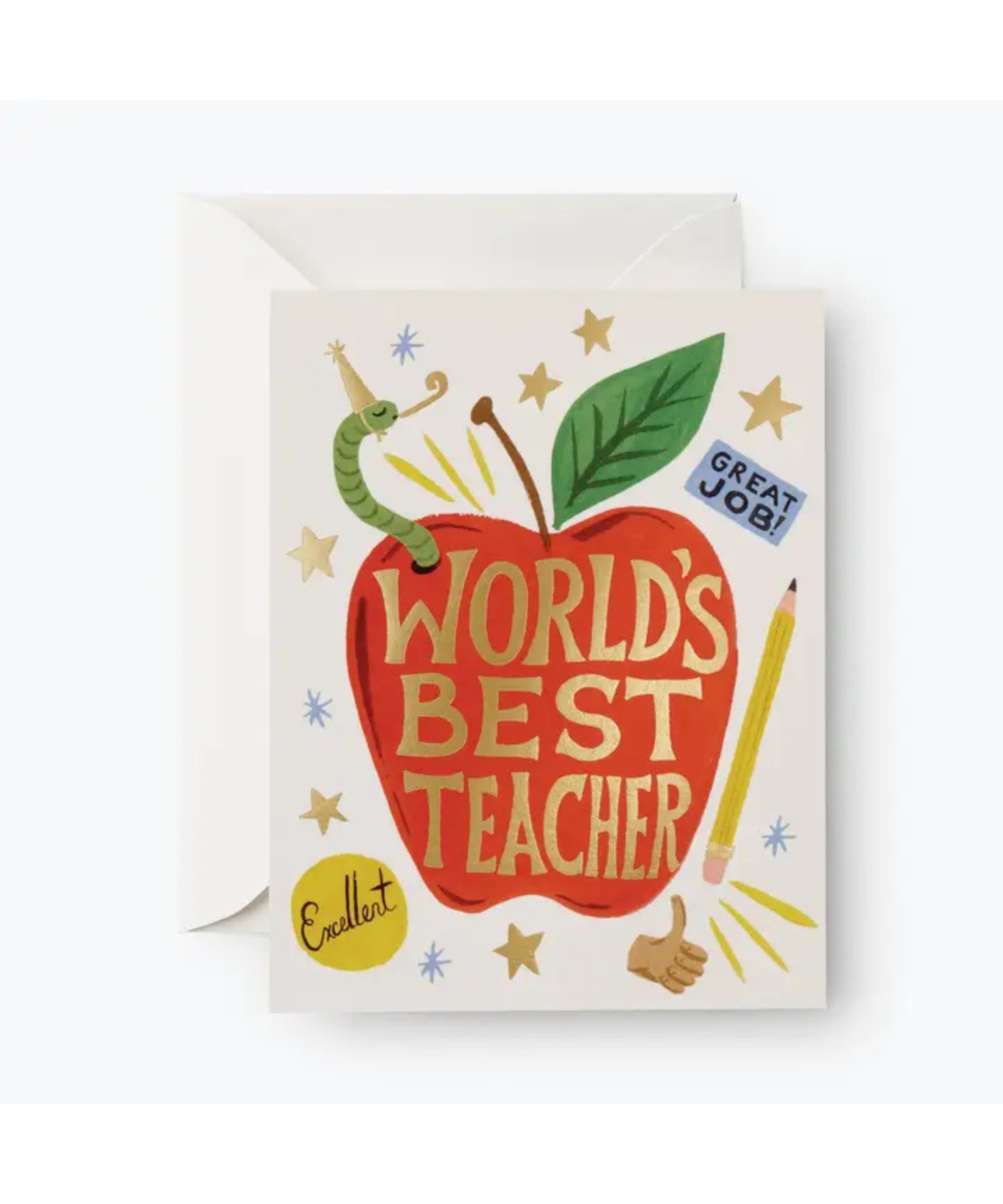 World's Best Teacher Card