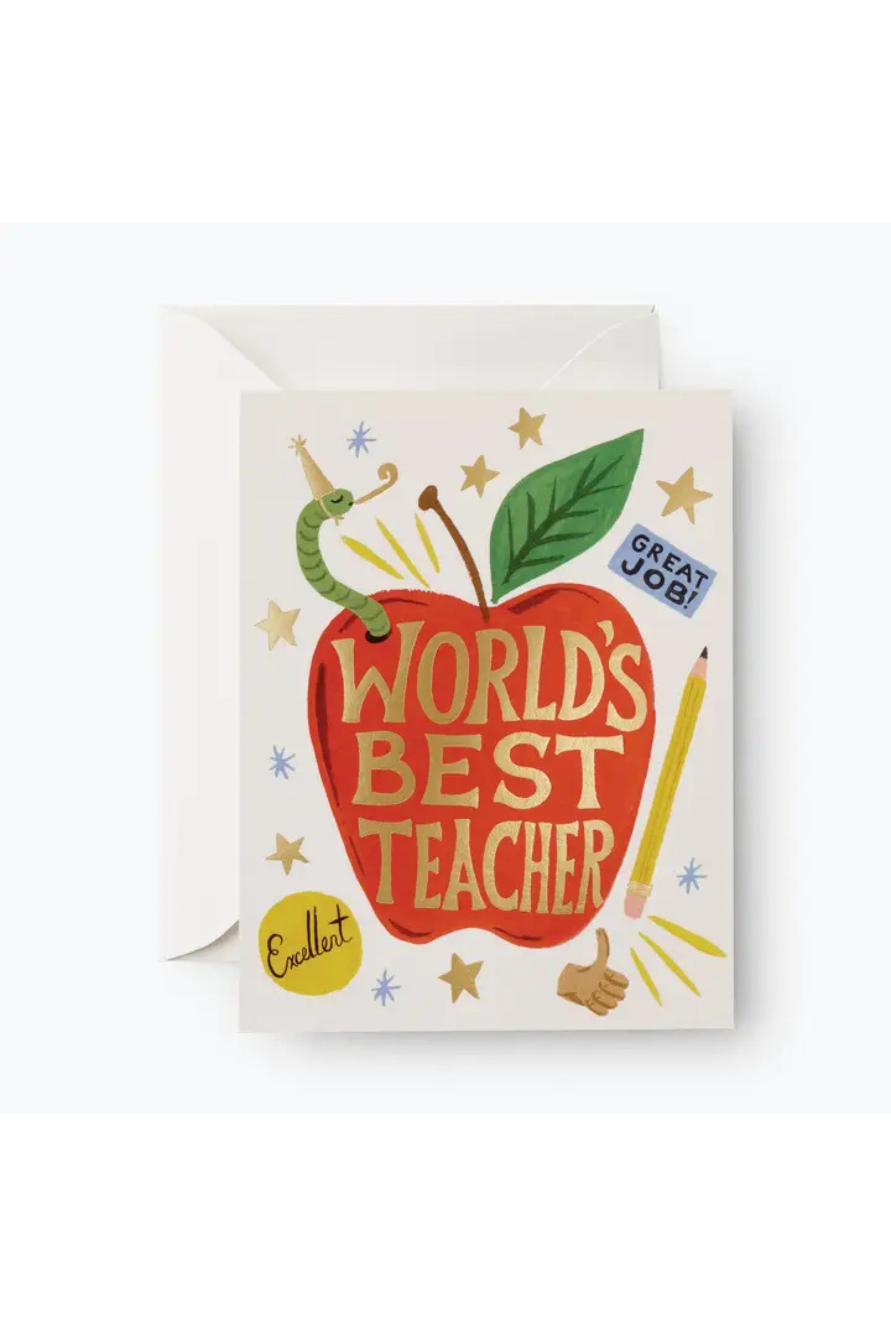World's Best Teacher Card