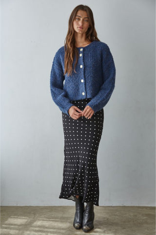 Polka Dot Slip Skirt