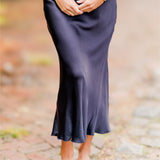 Silky Slip Maxi Skirt