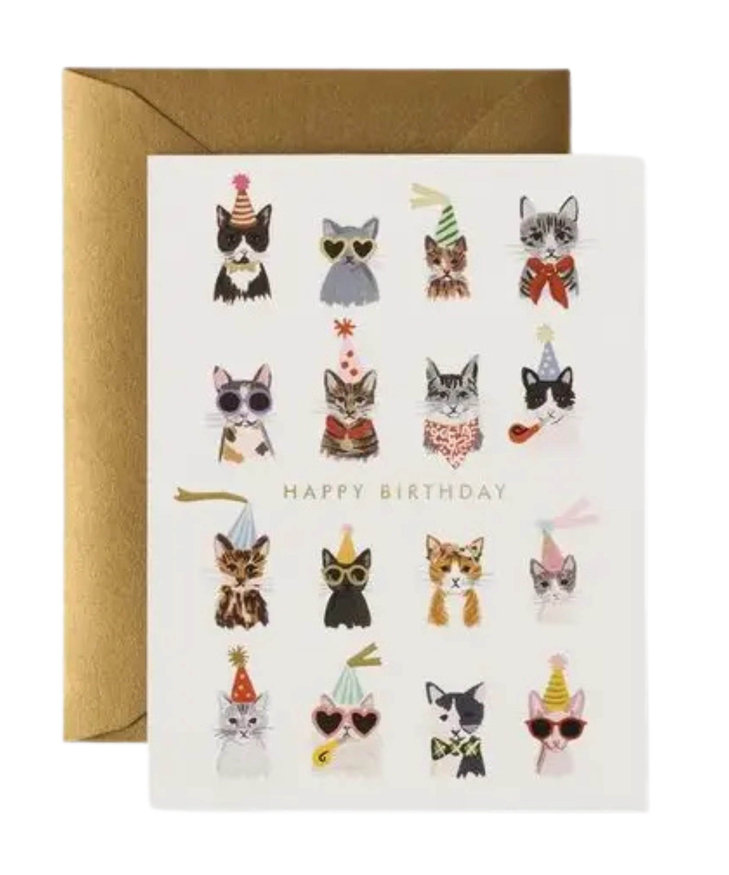 Cool Cats Birthday Card