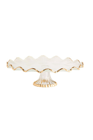 Ruffled Cake Stand