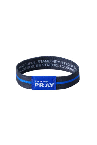 Tap To Pray™ Wristbands - First Responders Law Enforcement Bracelet