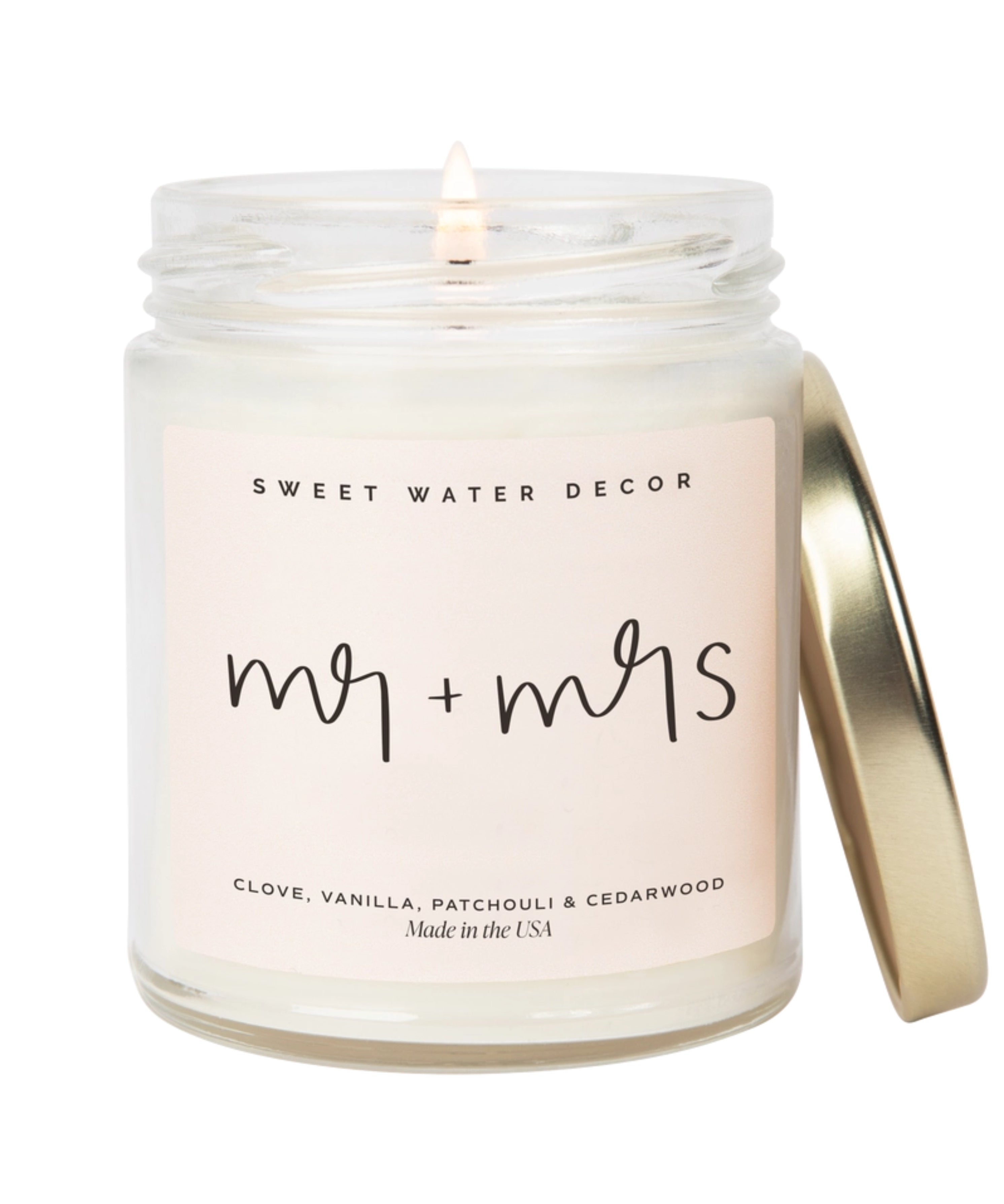 Mr & Mrs Soy Candle