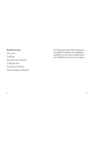 The Little Book of Resilience