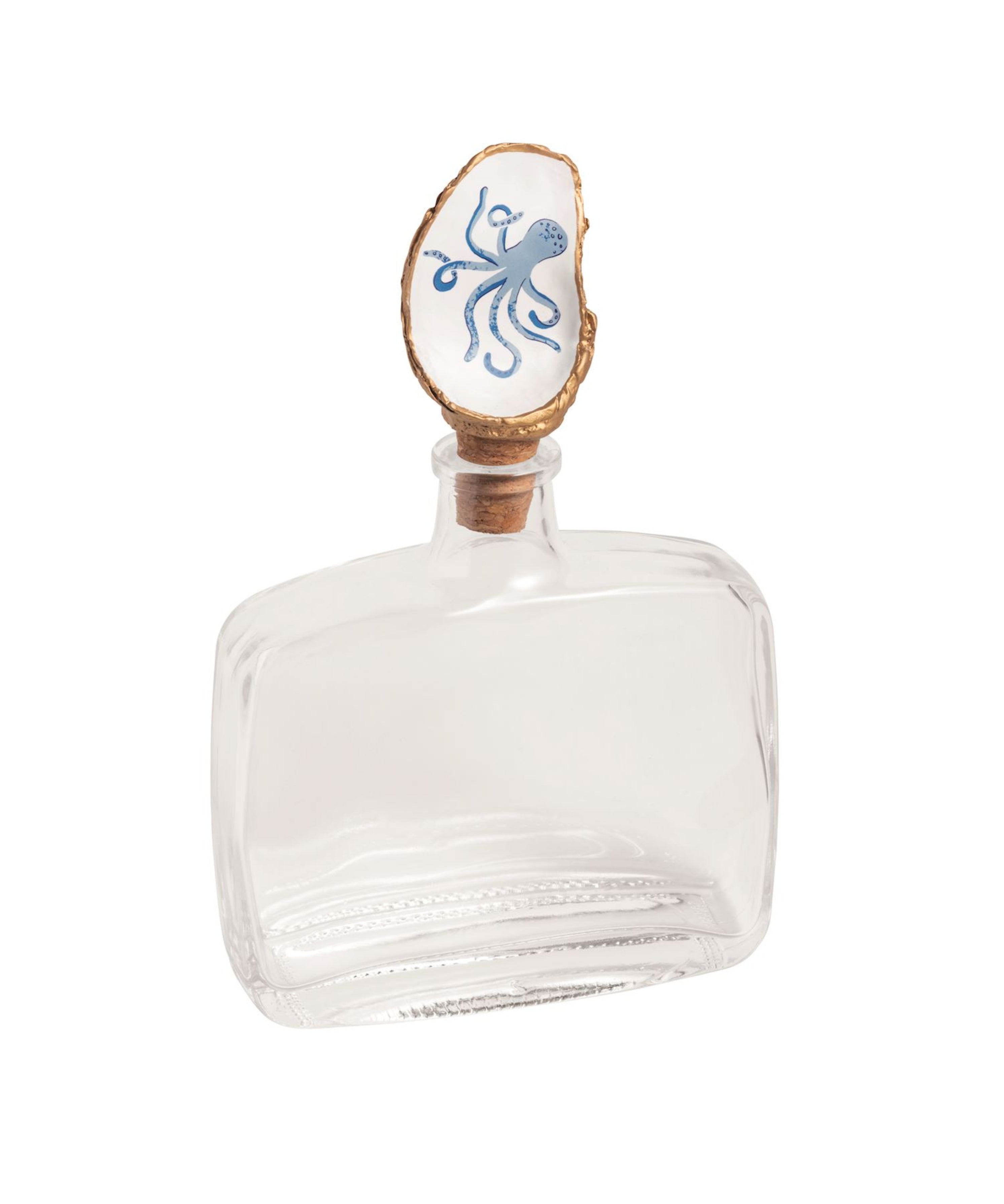 Octopus Glass Decorative Bottle
