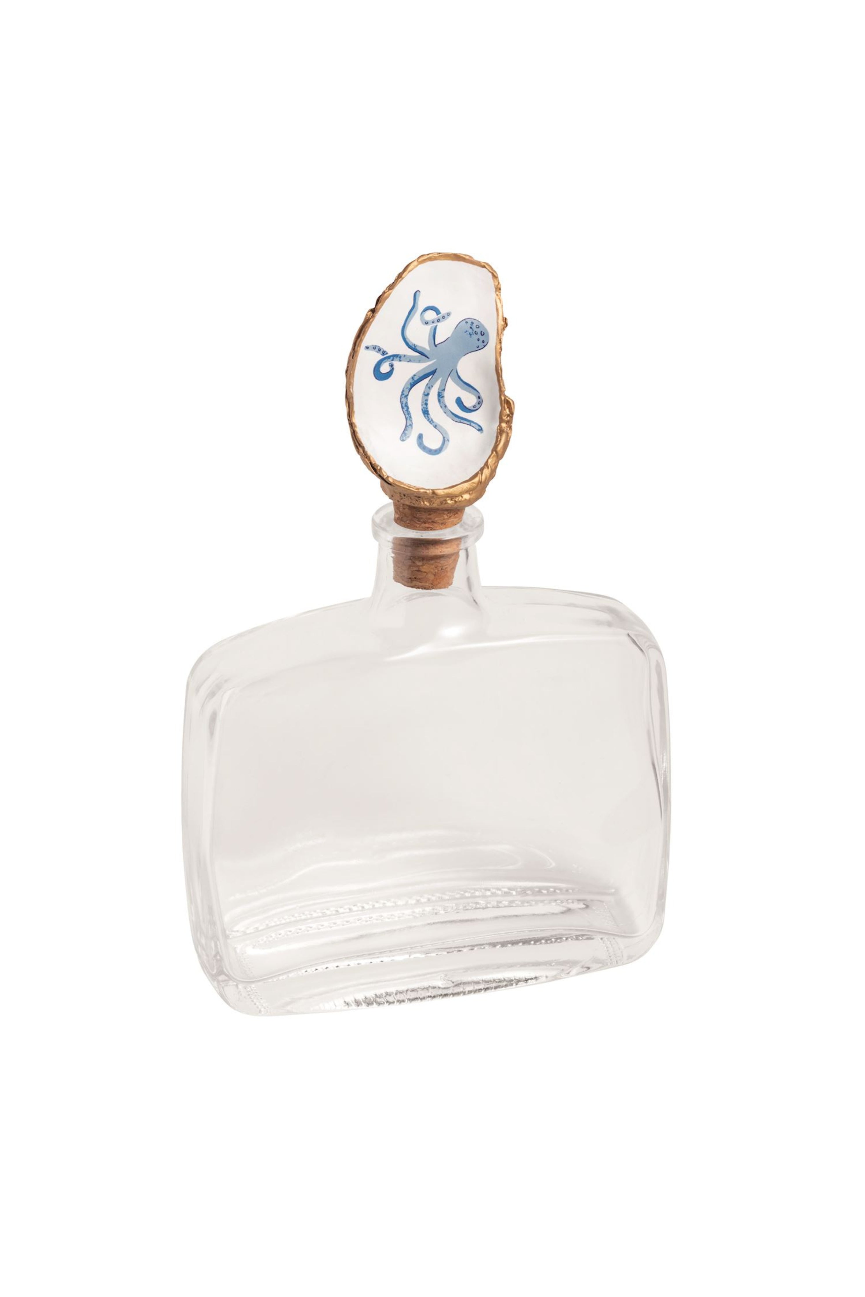 Octopus Glass Decorative Bottle
