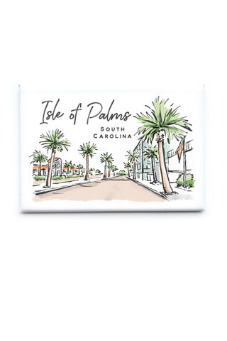 Sherbet Painted Streets Magnet