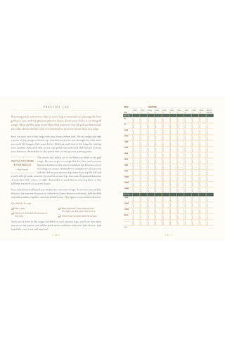 Ultimate Golf Journal