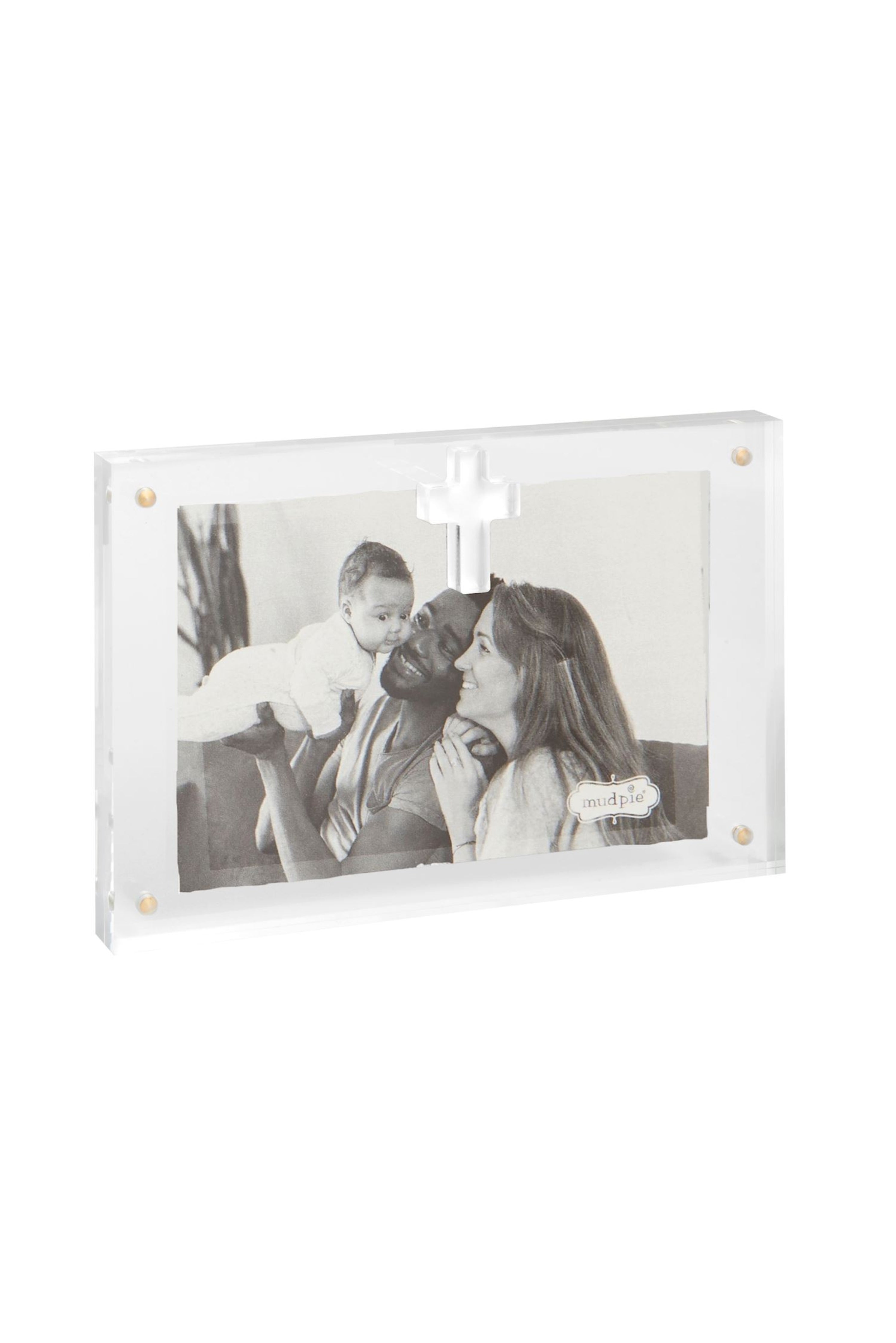 Horizontal Layered Cross Arylic Frame