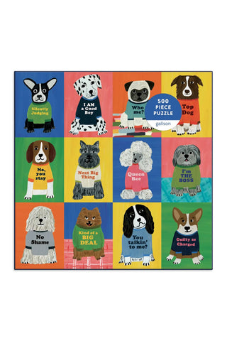 Boss Dogs 500 Piece Family Puzzle