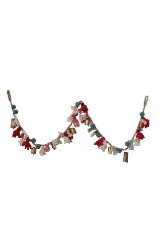Wool and Cotton Blend Garland
