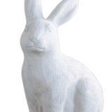 White Ceramic Sitting Bunny