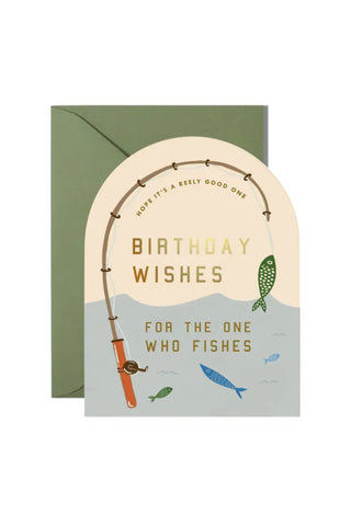 Fishing Reely Good Birthday Card