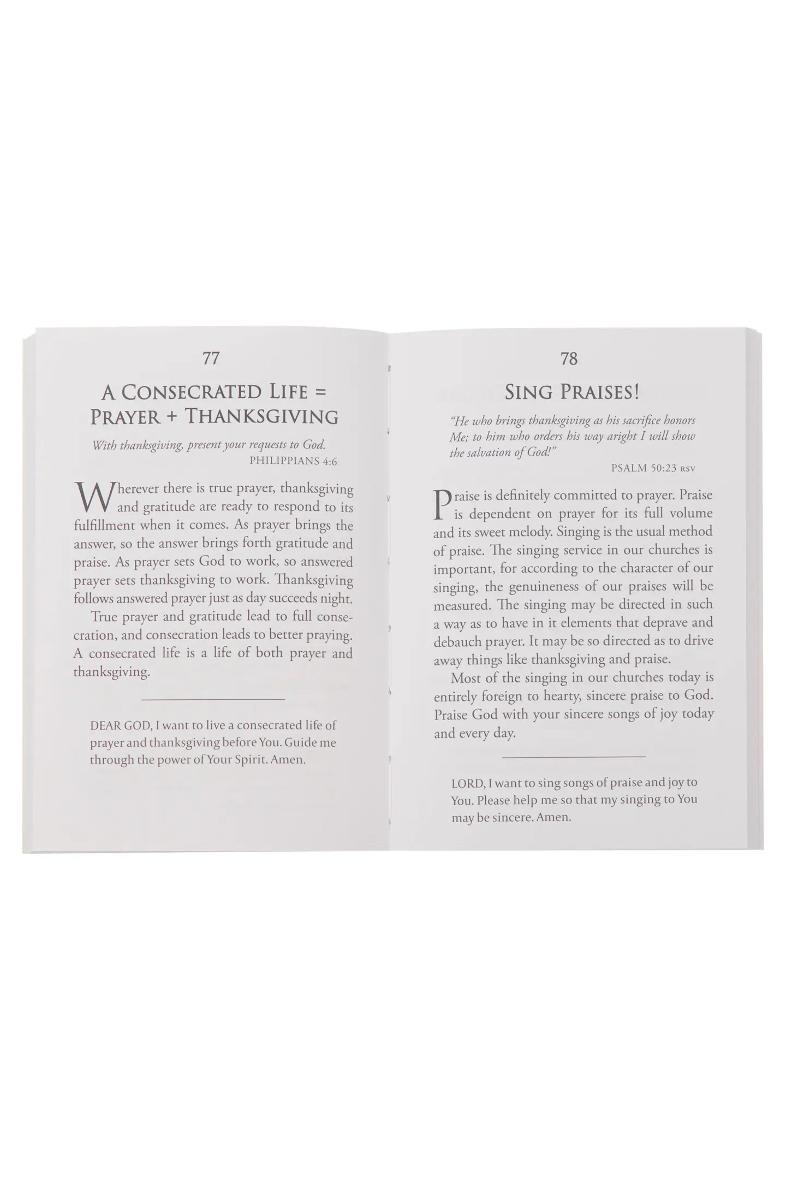 Mini Devotions Living A Life of Prayer