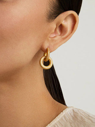 Colette Pave Drop Earring