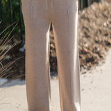 Knit Lounge Pant with Front Seam Detail