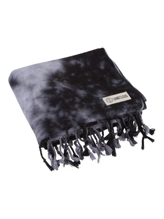 Black Acid Wash Sand Cloud Towel