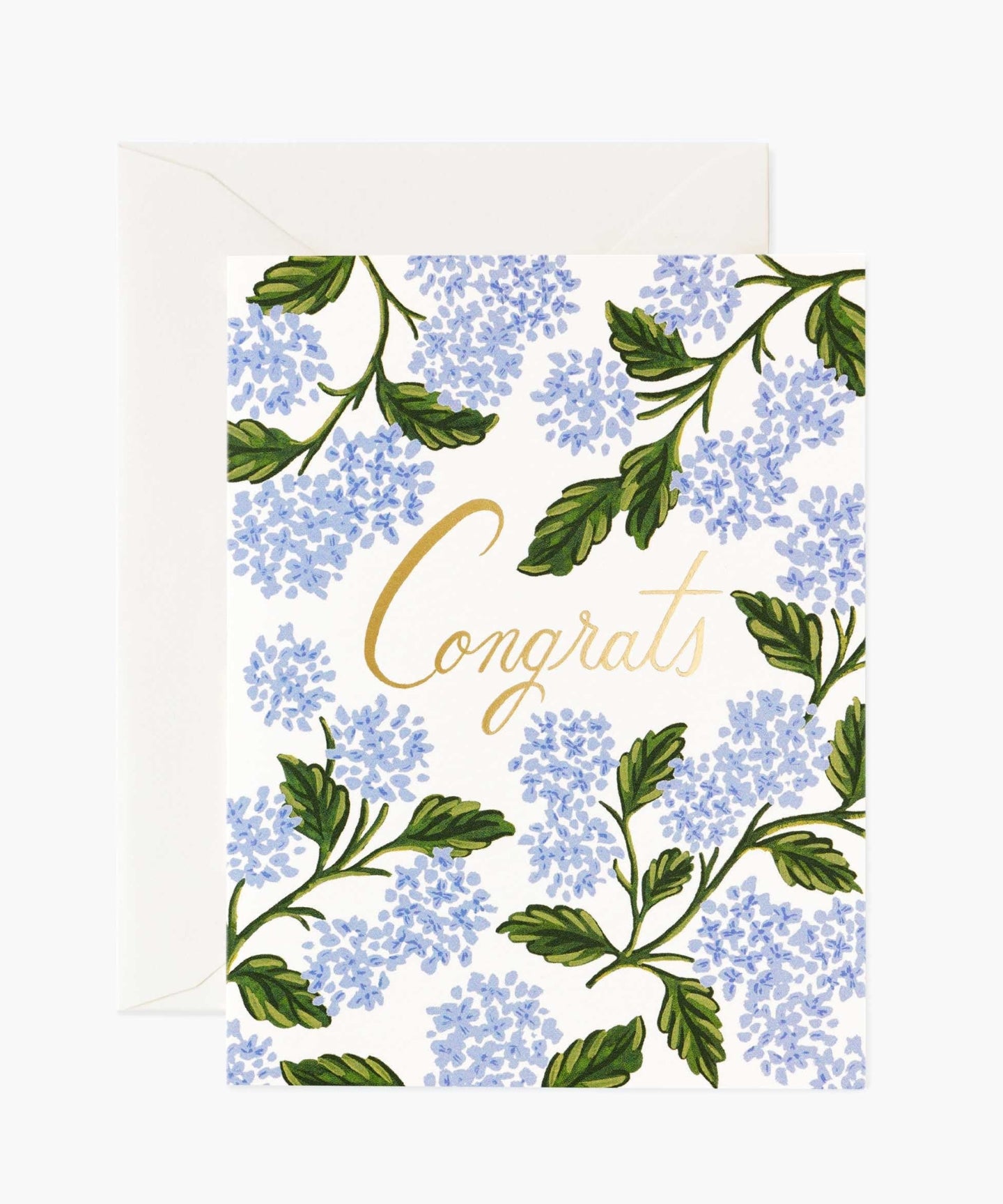 Hydrangea Congrats Card