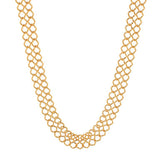 Wide Linked Chain Choker