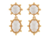 Dotted Double Jewel Earrings