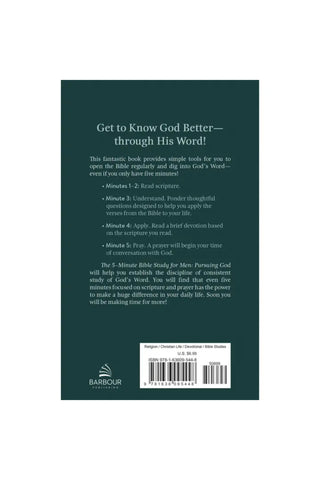 The 5-Minute Bible Study for Men